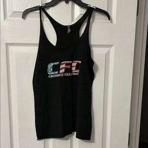 Black CrossFit Clearwater Tank Top size M